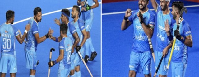 चीन के खिलाड़ी का साधारण प्रदर्शन
Asian Champions Trophy Hockey 2023,
कप्तान हरमनप्रीत सिंह ने दिखाया दम,