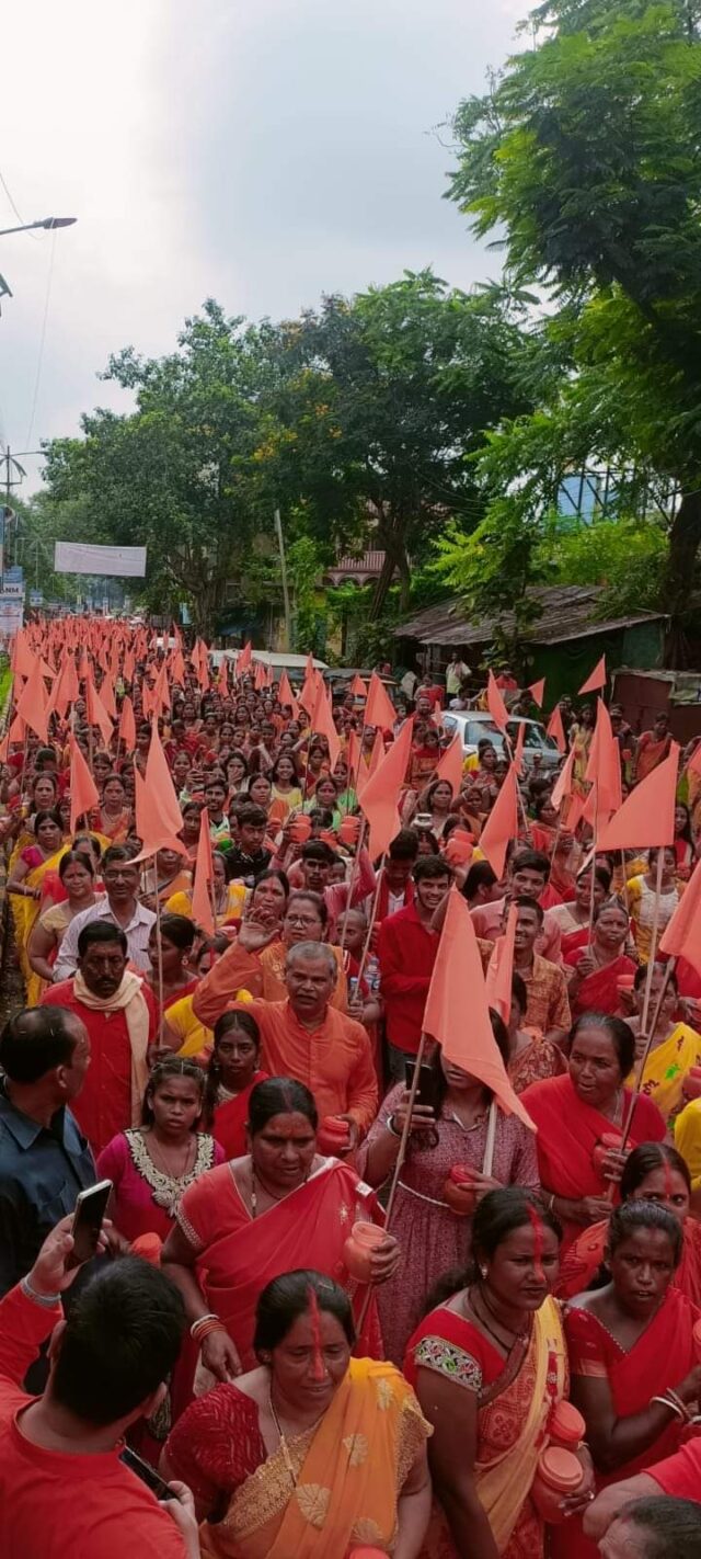 सिदगाेड़ा में निकली कांवड़ यात्रा