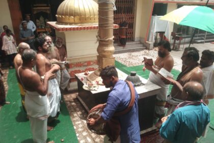 JAMSHEDPUR : बिष्टुपुर श्रीराम मंदिर में कल्याणम महोत्सव की तैयारी हुई पूरी, Uncategorized, KALYANAM PUJA »
