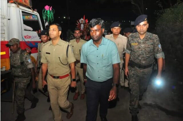 जमशेदपुर में प्रतिमा विसर्जन के दौरान हादसा