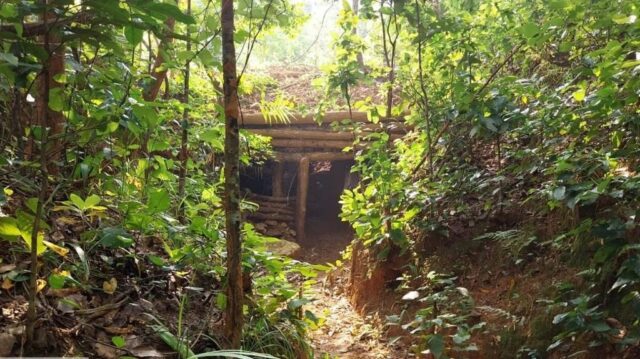 सुरक्षाबलों ने नक्सलियों के तीन बंकर किये ध्वस्त, एक आइइडी बम बरामद