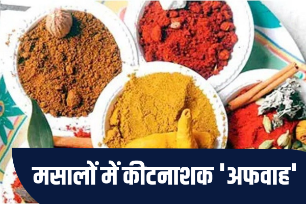Pesticides in spices are baseless