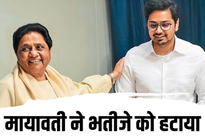 mayawati sack akash anand