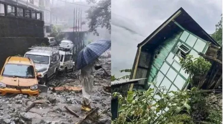 Landslide in Sikkim