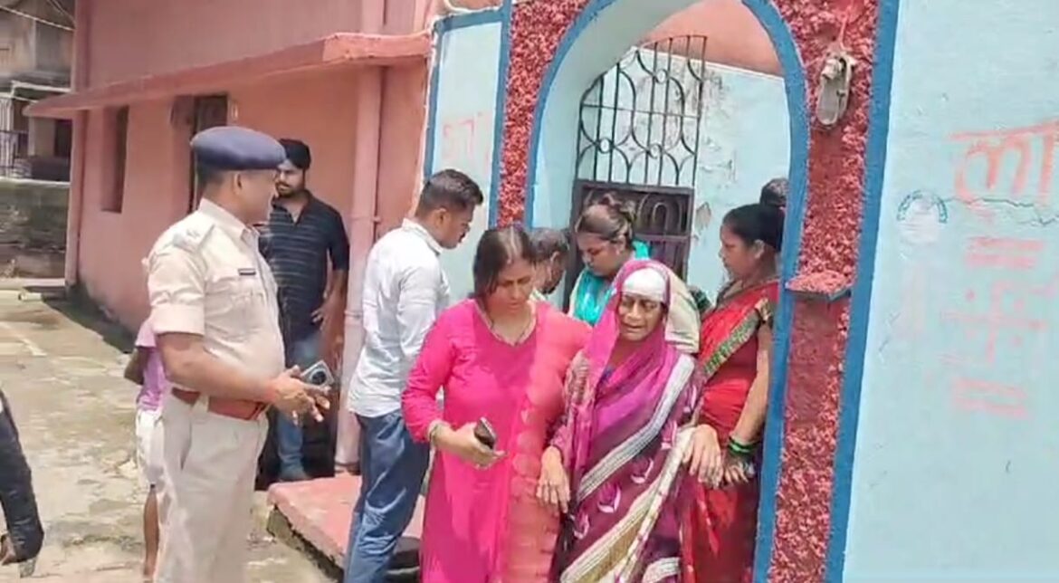 Brother-in-law along wife locked Elder Sister-in-law Room