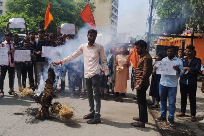 ABVP Protest March