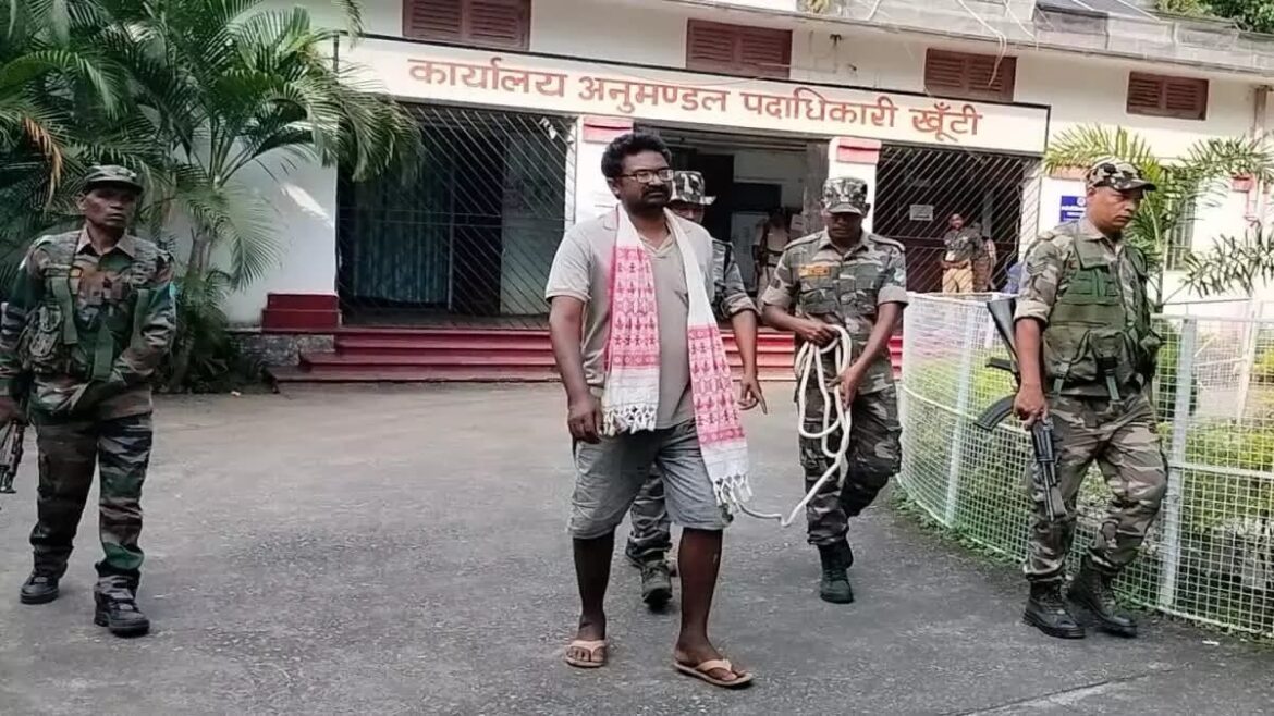 Candidates arrived to file nomination wearing handcuffs…