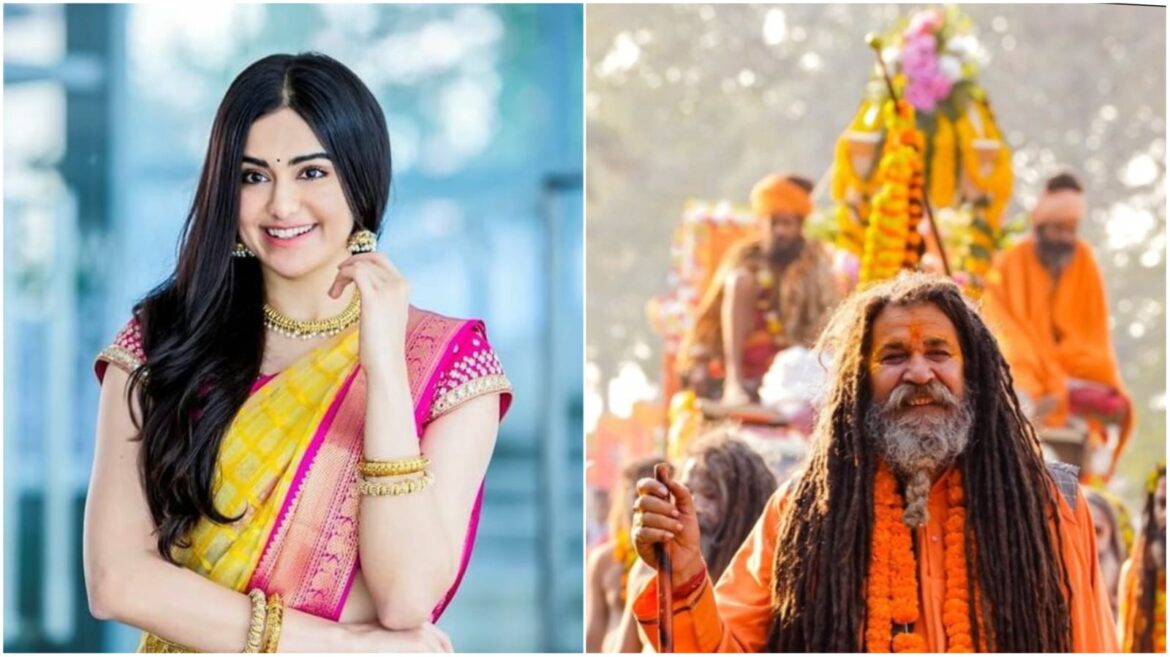 Adah Sharma and Mahakumbh