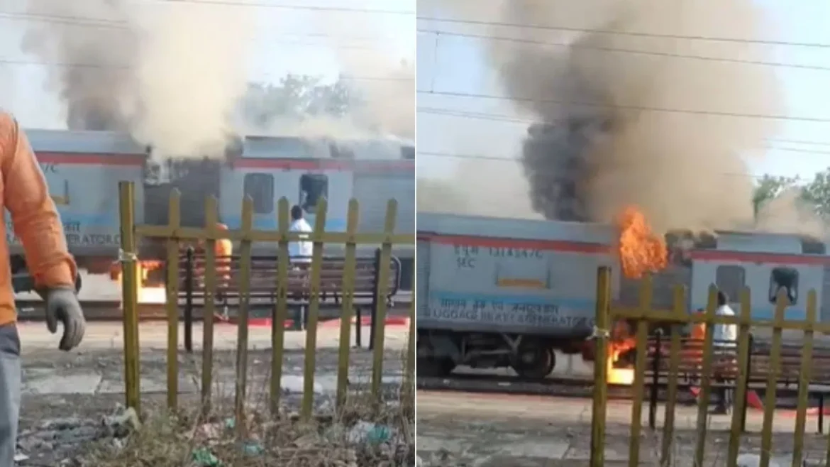 Ujjain: बिलासपुर-बीकानेर एक्सप्रेस में लगी आग, यात्रियों में मचा हड़कंप