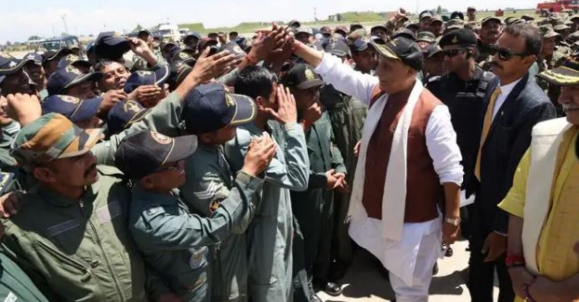 Defence Minister Rajnath Singh