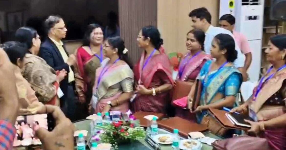 central-finance-commission-team-reached-deoghar-jharkhand-