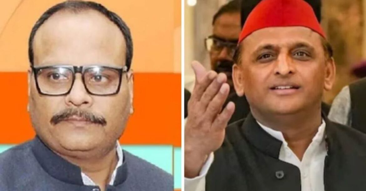 controversy-over-dna-comment-akhilesh-yadav-gave-advice-brijesh-pathak-said-sp-members-should–read-lohia-and-jp- uttar pradesh controversy-over-dna-comment-akhilesh-yadav-gave-advice-brijesh-pathak-said-sp-members-should--read-lohia-and-jp- uttar pradesh