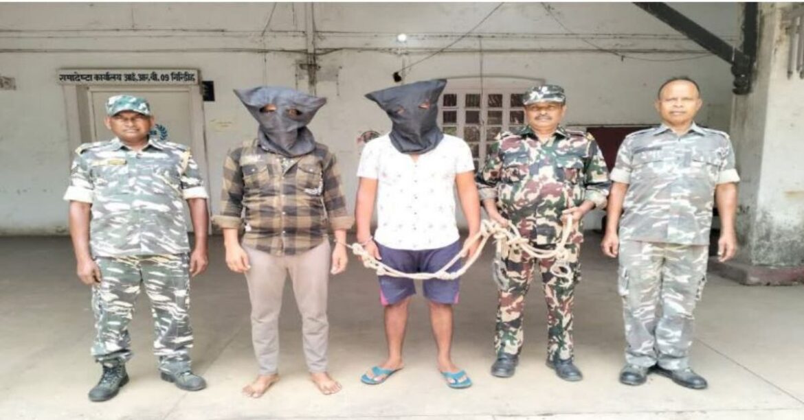 police-arrested-two-cyber-criminals-in-giridih-jharkhand
