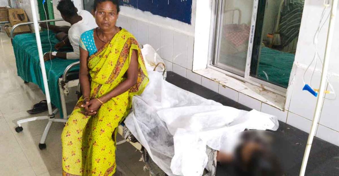 Brain malaria death of child in Chakradharpur
