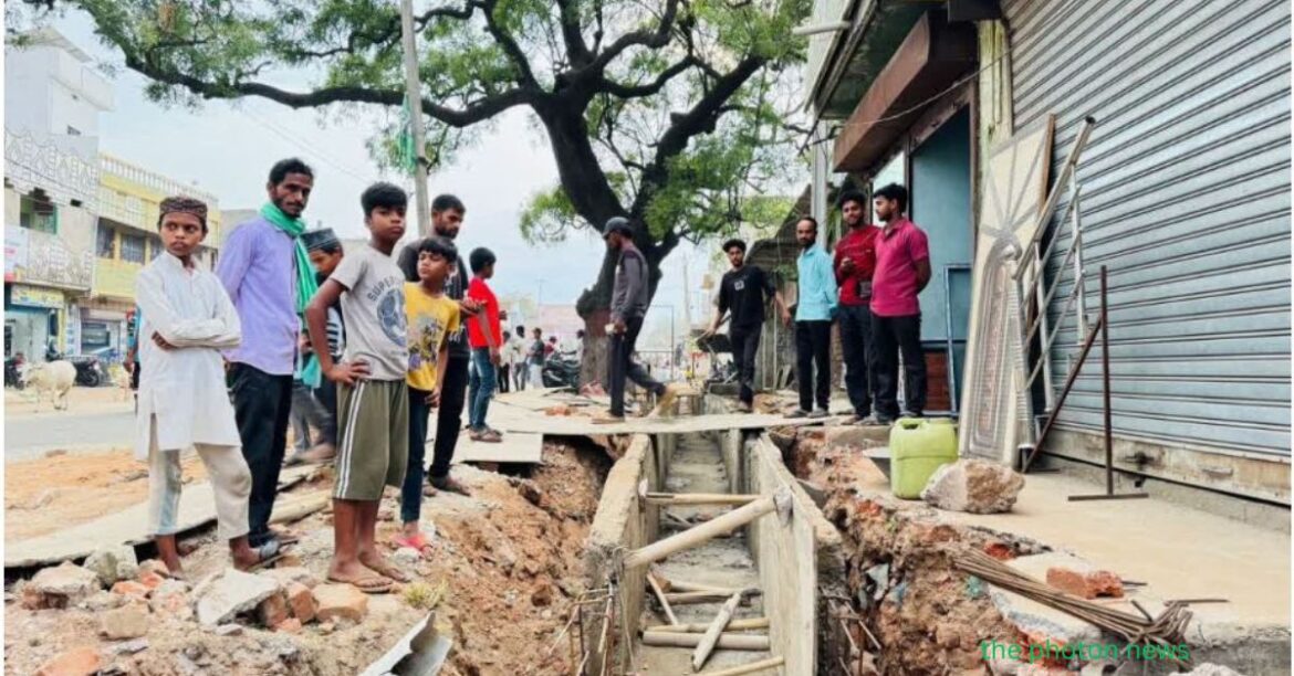 Giridih four lane road construction