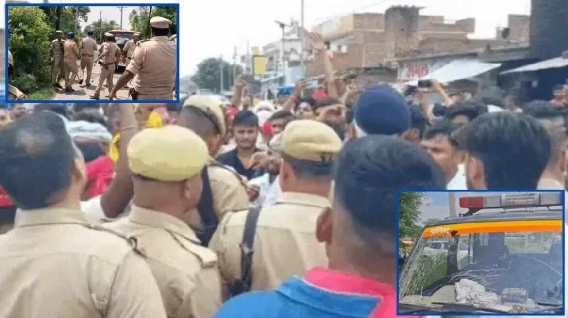 etawah violence ahir regiment stone pelting