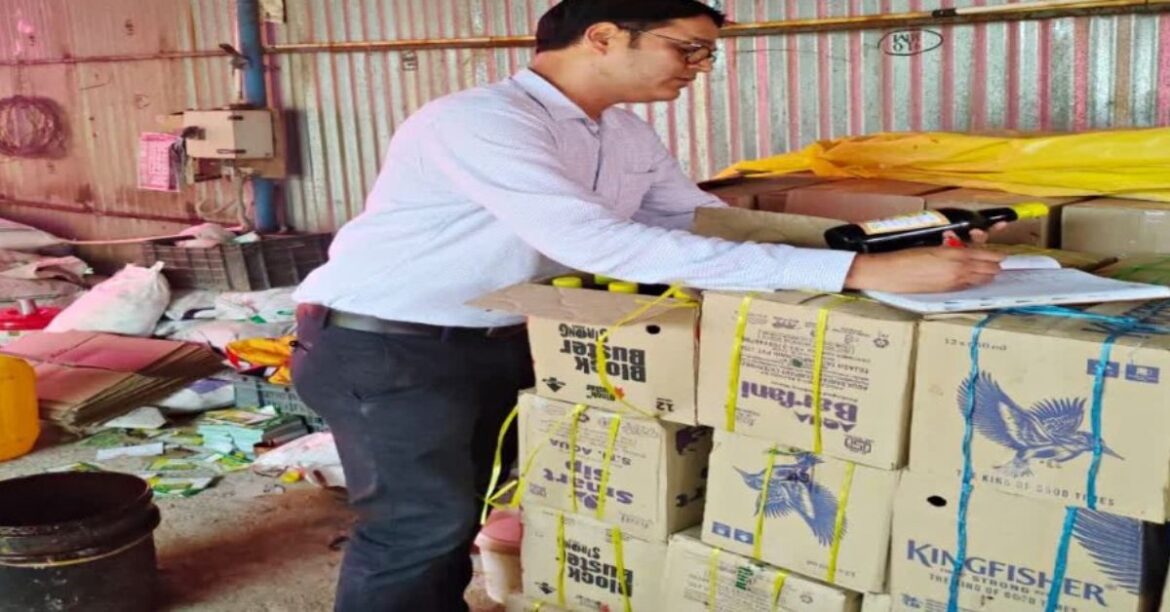 Palamu- weapons -recovered