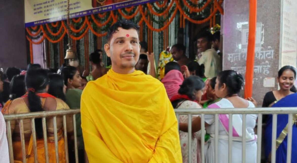 Thakur Sudhanshu Nath Shahdeo, member of Jagannathpur Temple Trust Committee