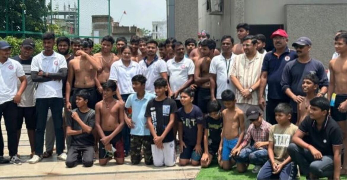 15वीं राज्य स्तरीय जूनियर-सब जूनियर तैराकी प्रतियोगिता