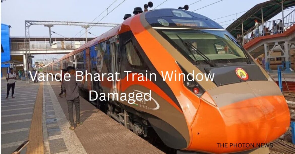 Vande -Bharat -Train -Window -Damaged-