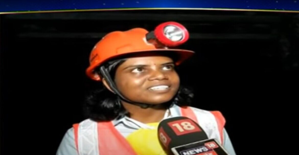 Akanksha Kumari, India’s first female underground mining engineer in CCL.
