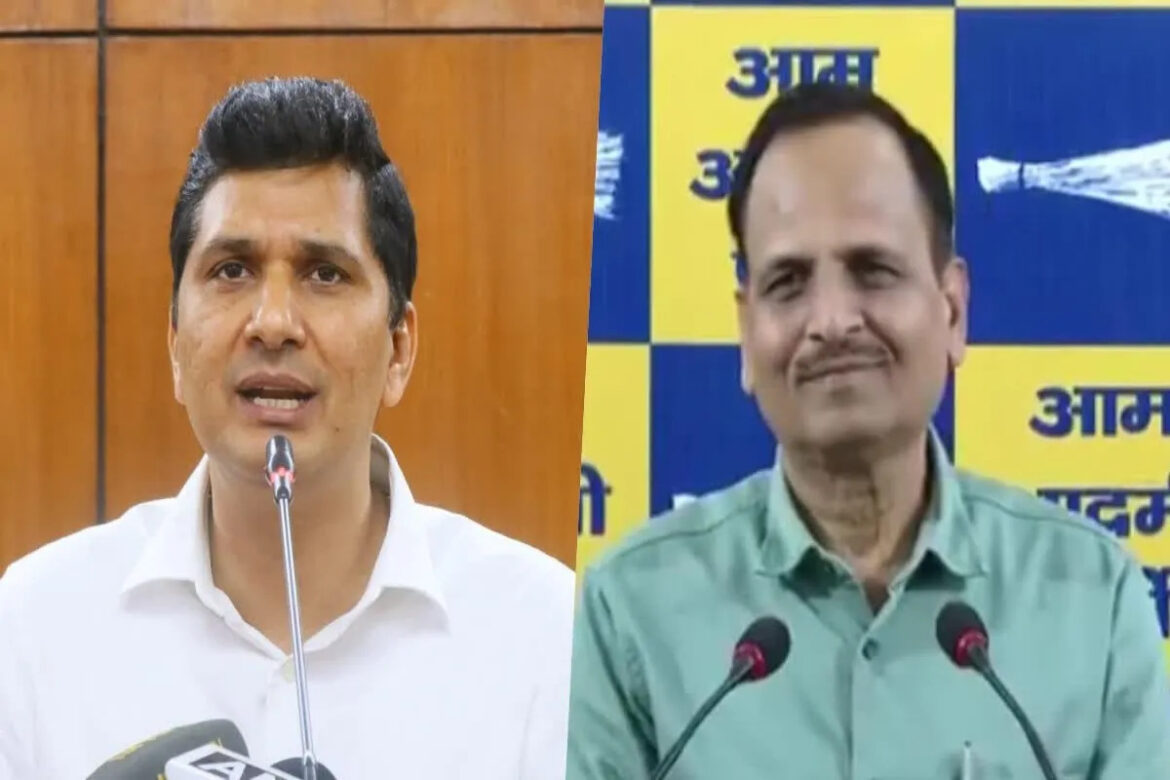 Former Delhi ministers Saurabh Bhardwaj and Satyendar Jain booked in health project corruption case