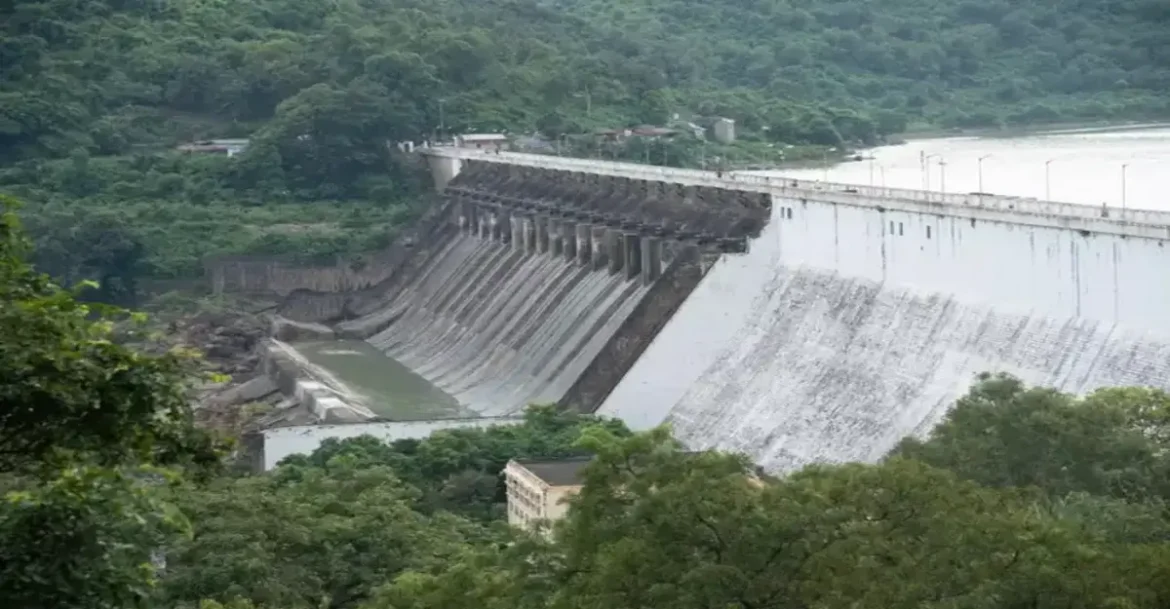 Mayurakshi Dam in Jharkhand providing irrigation and water supply.