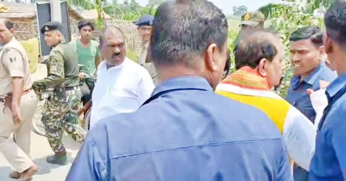Muzaffarpur rape case, Kedar Gupta controversy, son swear statement, minister's push, Vijay Sinha, Tejashwi Yadav, Bihar government, PMCH treatment delay, insensitivity, rape case Bihar, Muzaffarpur news, Kudhni rape case