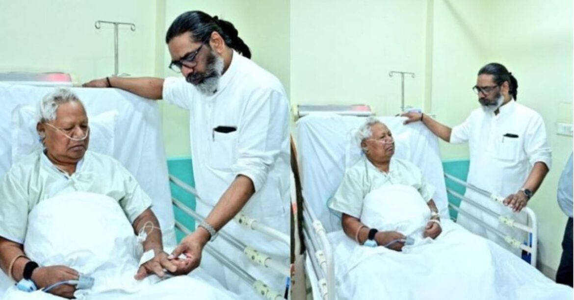 CM Hemant Soren Hospital Visit