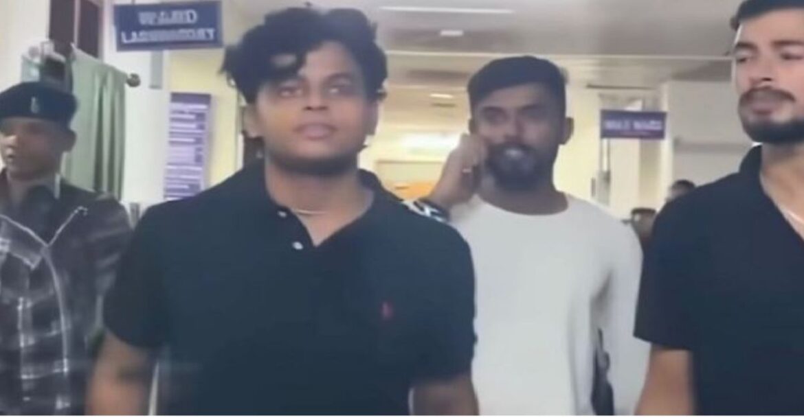 Jharkhand health minister son viral video