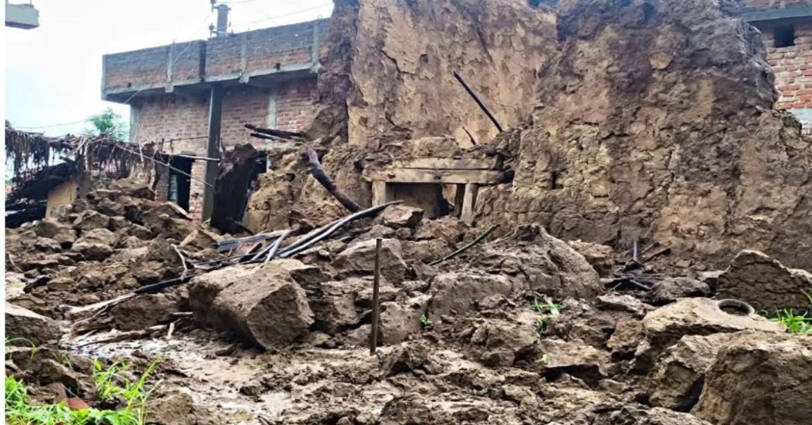 Palamu wall collapse