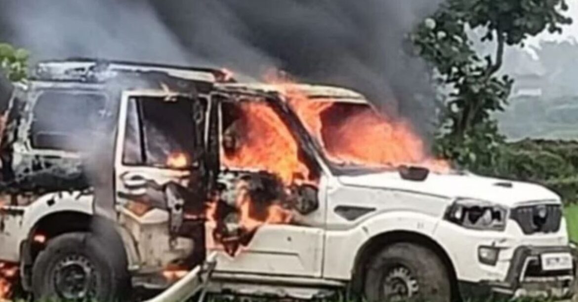 Police Vehicle Death Gaya