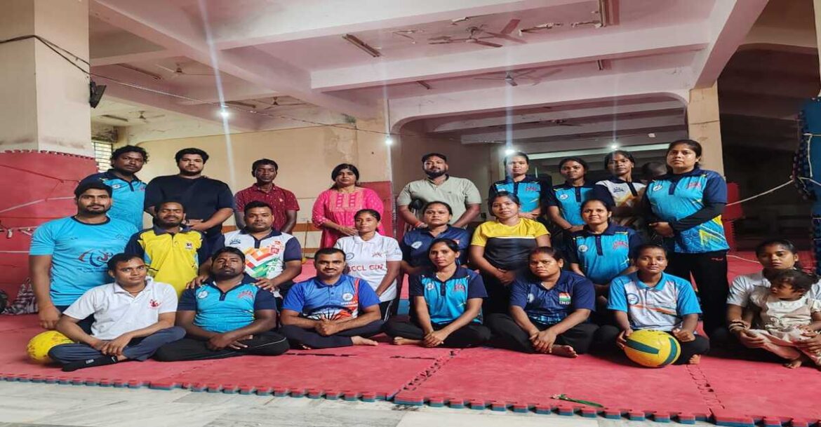 झारखंड पैरा थ्रो बॉल टीम