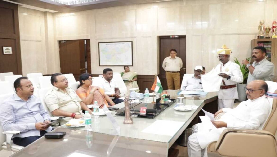 Jharkhand Assembly CPA meeting chaired by Speaker Ravindra Nath Mahato