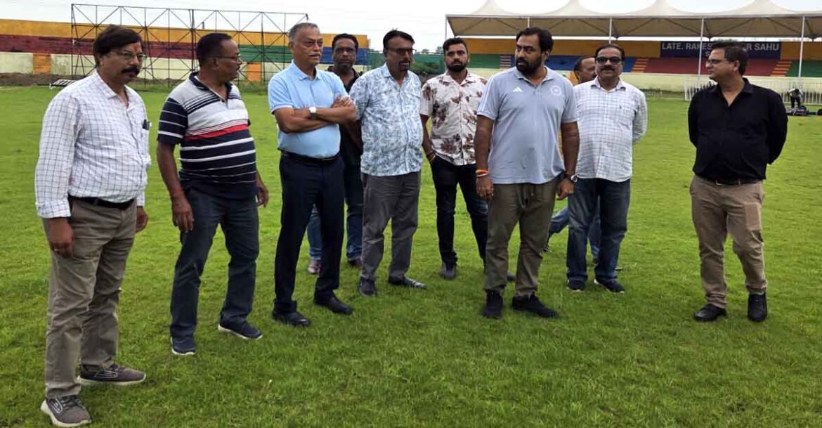 bcci-inspection-lohardaga-cricket-stadium-jharkhand-board-match-possibility