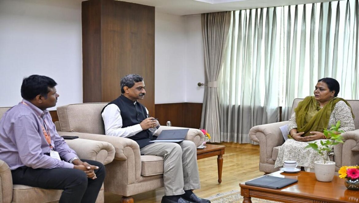 Dipika Pandey Singh meeting with Rural Development Secretaries in Delhi