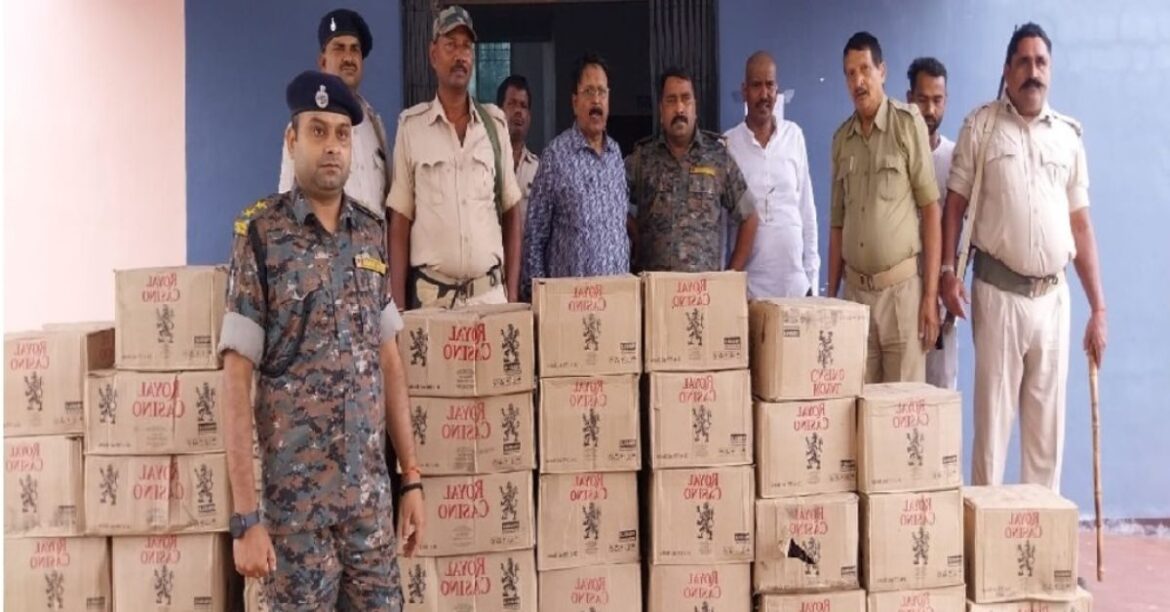 giridih -liquor- Seizure- Giridih Liquor Seizure