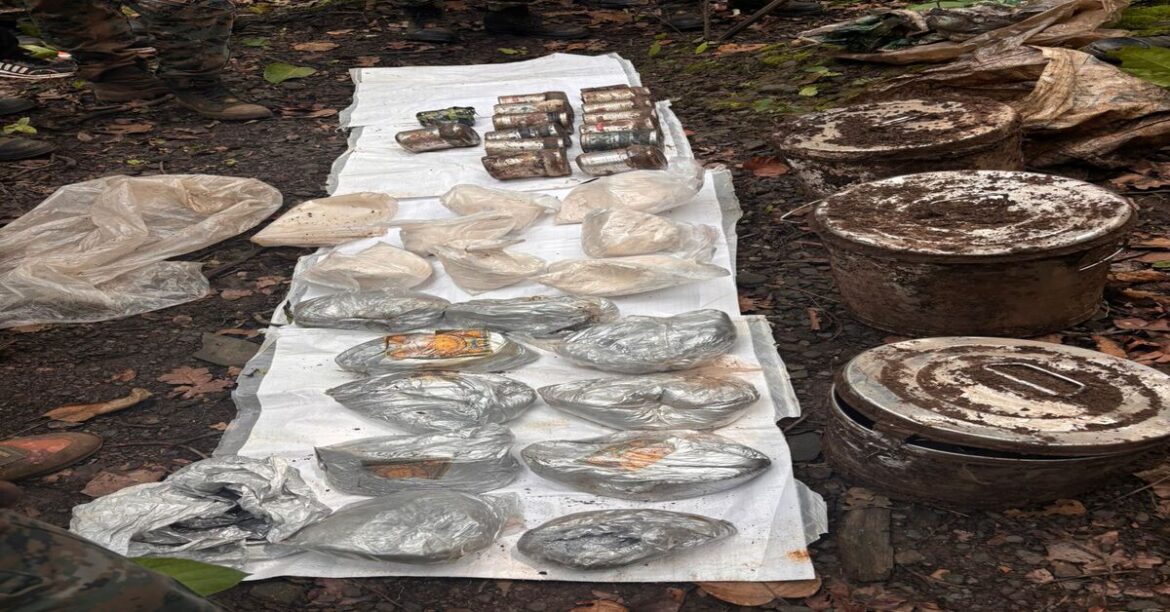 Security forces recover 14 IED bombs and grenades in West Singhbhum, foil Naxal plan