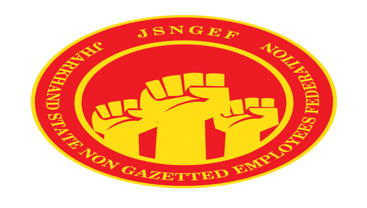 Delegates arriving for Jharkhand State Employees Convention in Jamshedpur