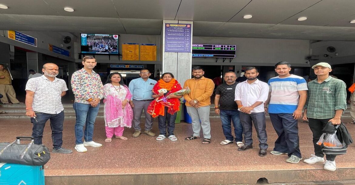 mango sneha kumari gold medal in