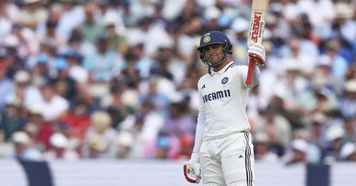 Shubman Gill scores historic double century against England in Edgbaston Test 2025