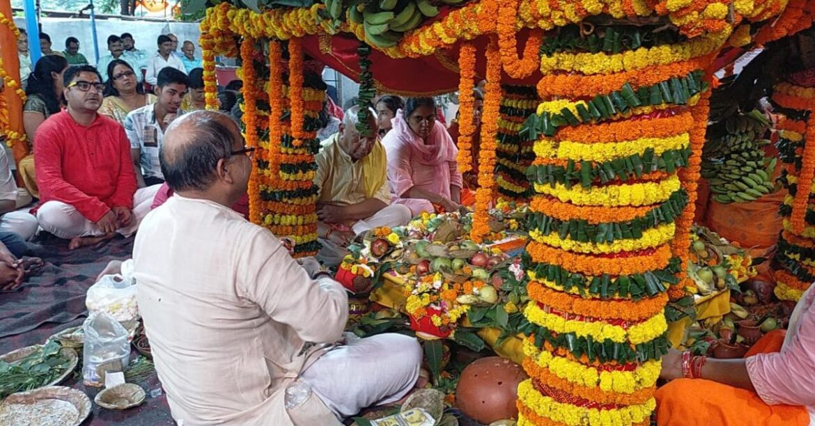 bistiupur ramarcha puja
