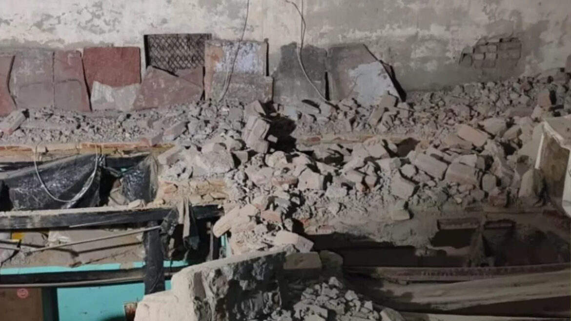 Wall collapse incident in Delhi’s Civil Lines kills mother and son, two others injured