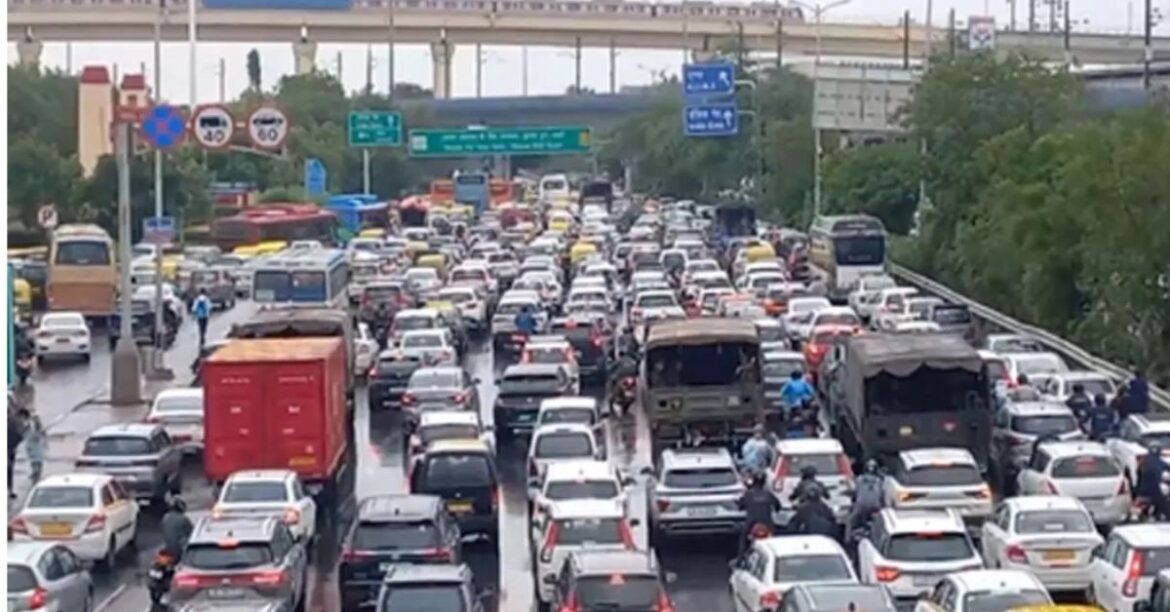 waterlogging in Delhi