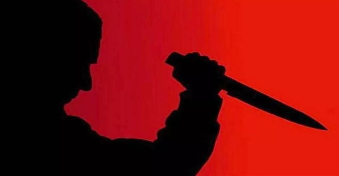 चाकू से गला रेता