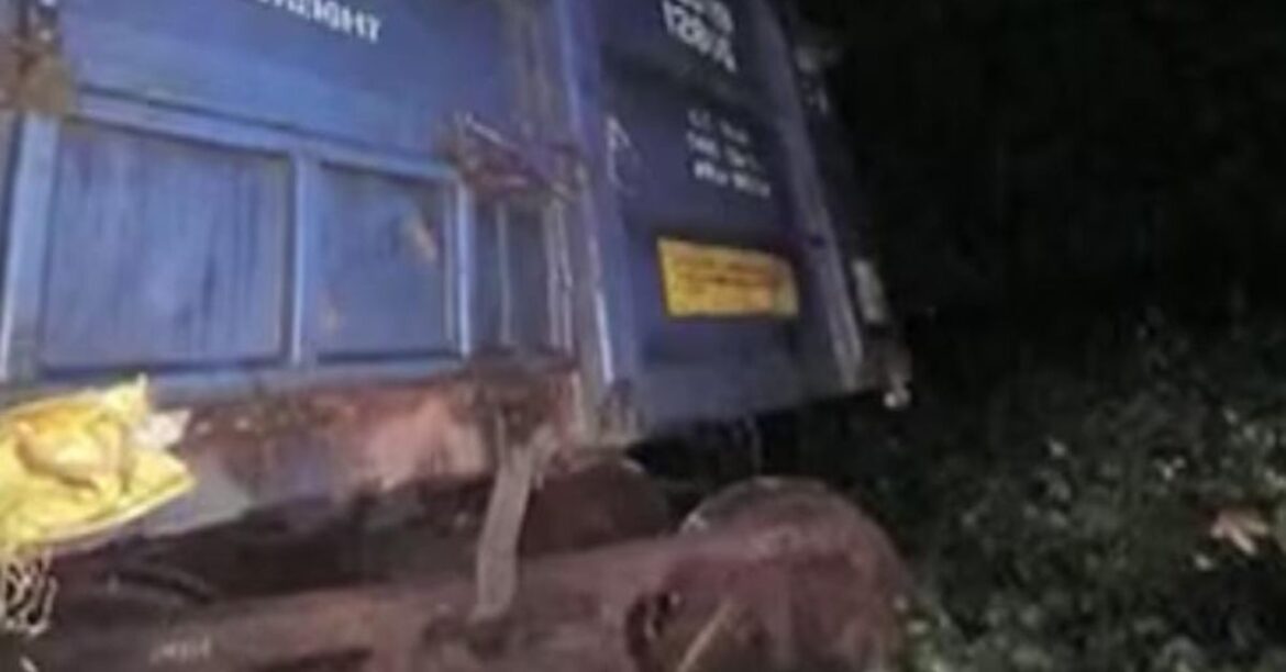 Chakradharpur Goods Train Derailment