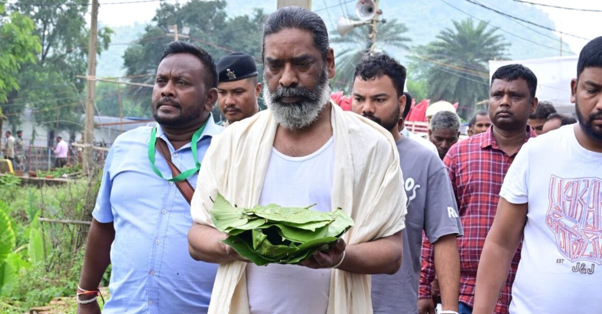 Chief Minister Hemant Soren