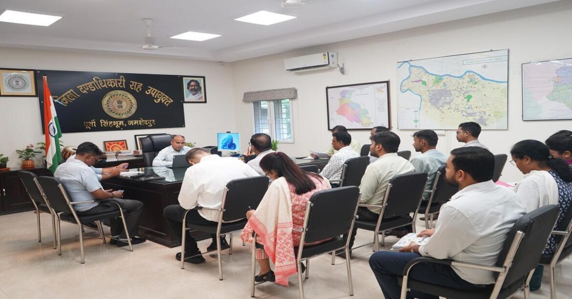 dc meeting jamshedpur