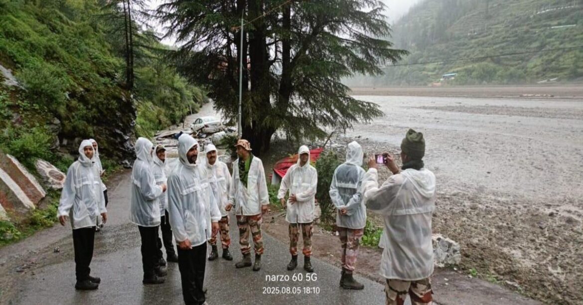 ITBP rescues 37 villagers after cloudburst in Dharali, Uttarakhand