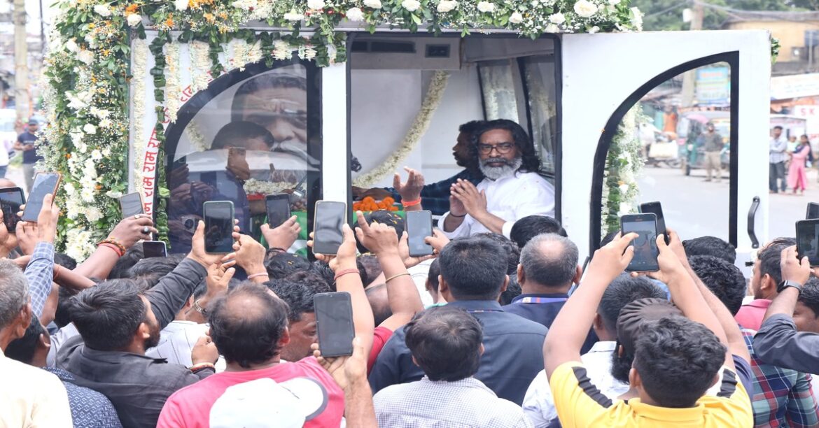 jharkhand ex cm shibu soren in